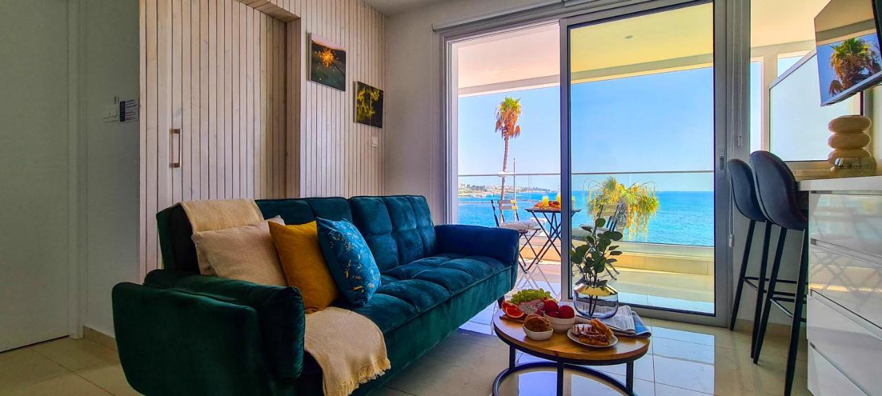 Phaedrus Living: Seaview Emerald Flat Lighthouse 48 Paphos Eksteriør billede