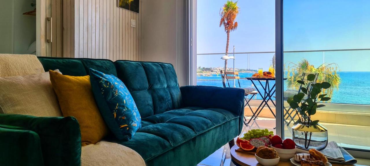Phaedrus Living: Seaview Emerald Flat Lighthouse 48 Paphos Eksteriør billede